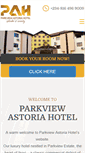 Mobile Screenshot of parkviewastoriahotels.com